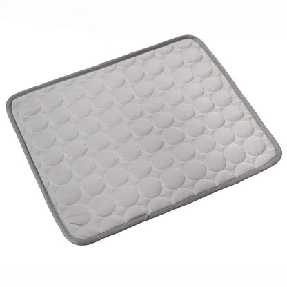 Pet Dog Cat Ice Silk Cold Nest Pad for Cooling in Summer